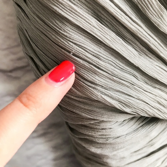 J. Crew Heidi Dress Silk Chiffon in Graphite - Picture 8 of 8